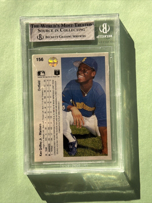 1990 Upper Deck #156 Ken Griffey Jr. BGS Graded 7 NR-MT Seattle Mariners