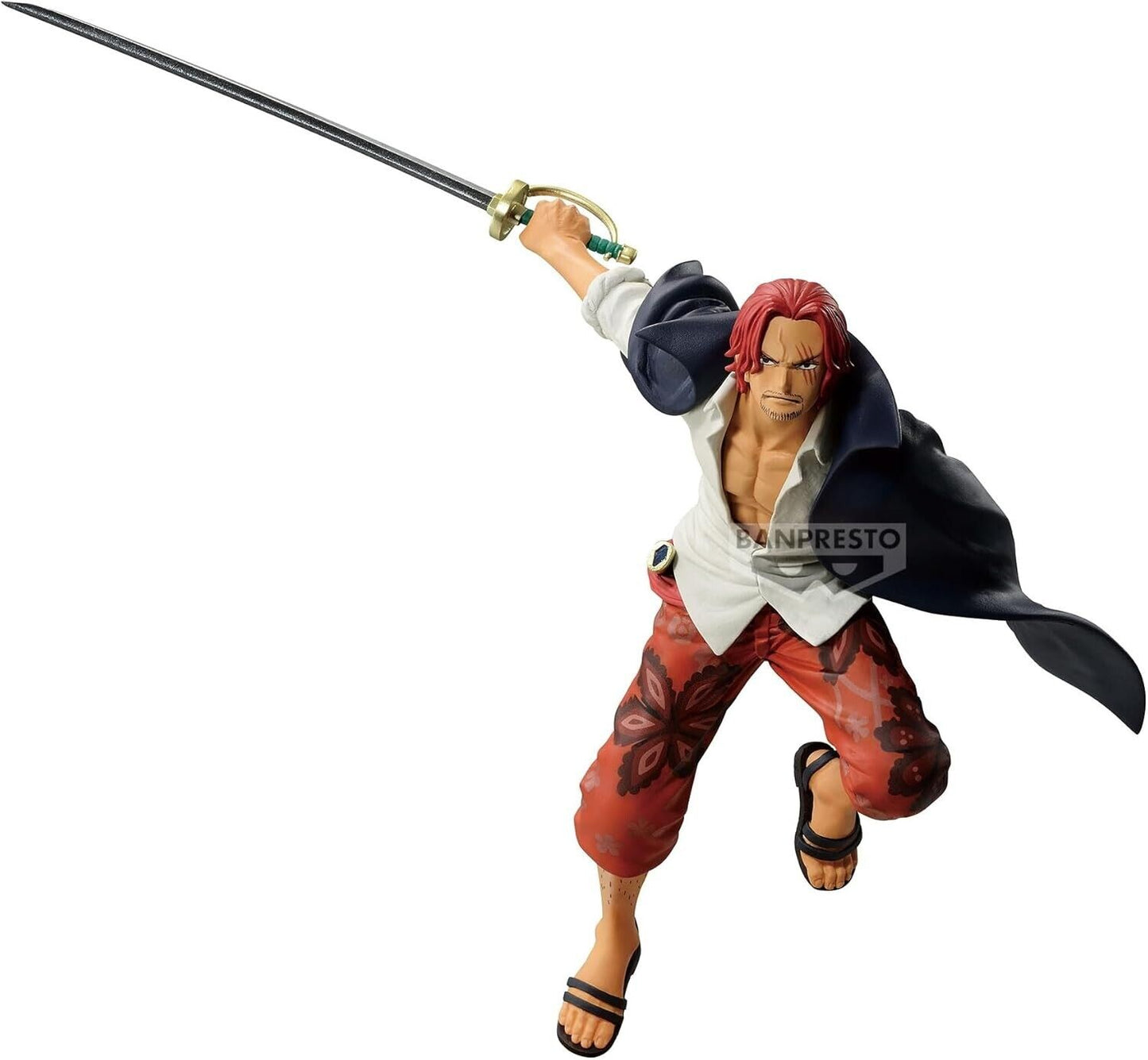 Banpresto One Piece Battle Record Collection Anime Figure Statue Shanks