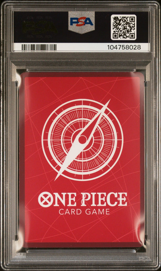 ONE PIECE OP09 - EMPERORS IN THE NEW WORLD 061 MONKEY D. LUFFY ALT ART PSA 10