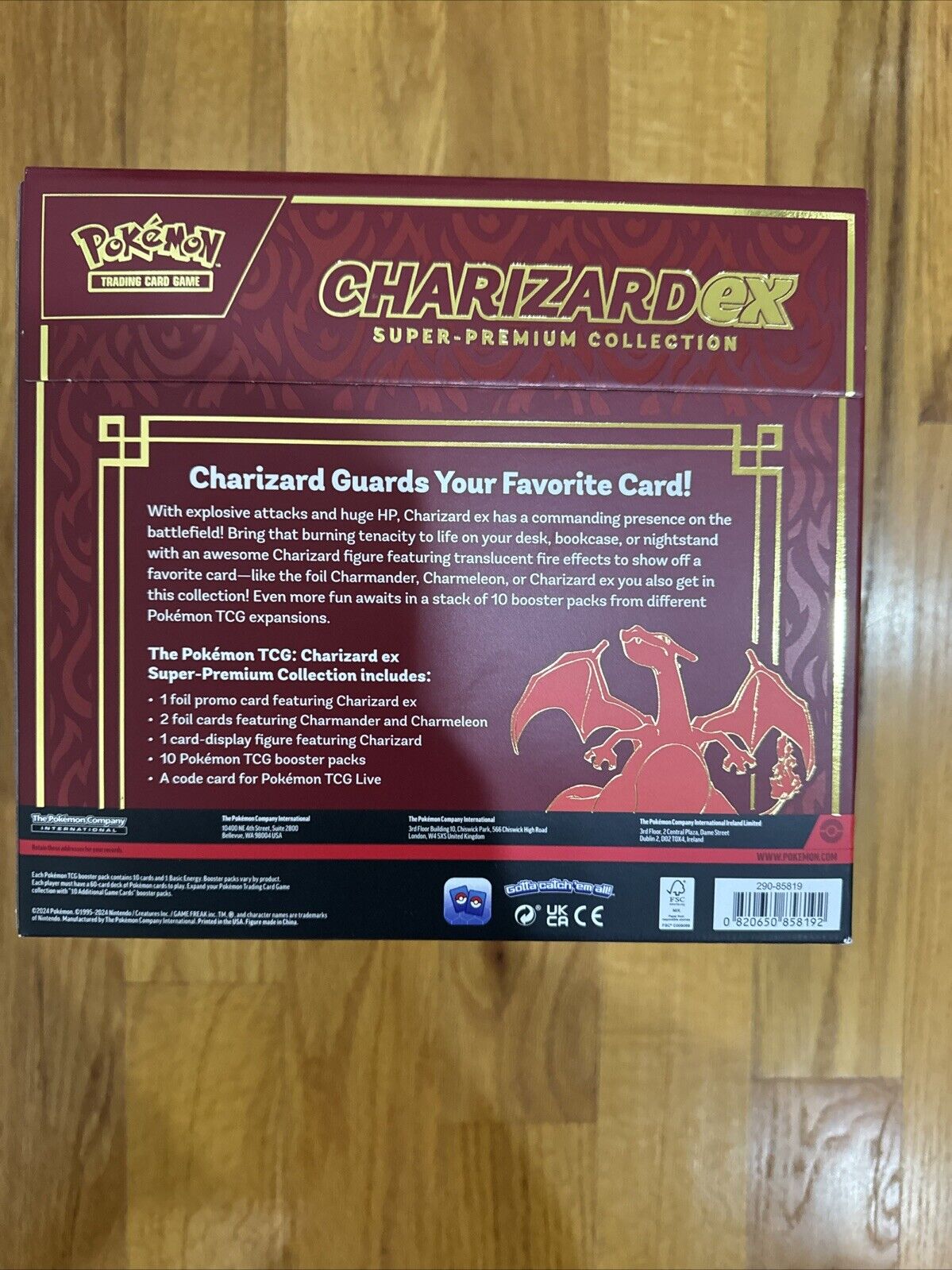 Pokemon TCG Charizard ex Super Premium Collection - New and Sealed