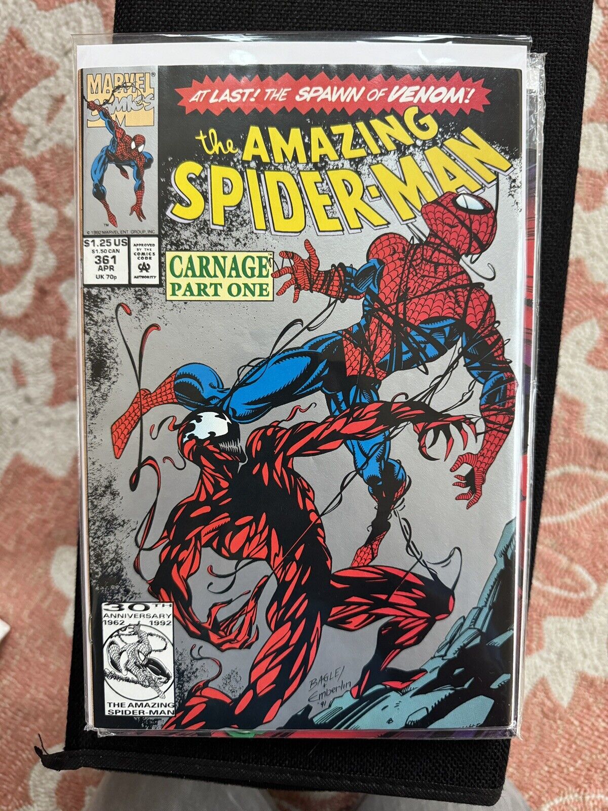 The Amazing Spider-Man #361 (Marvel, April 1992) 2nd Print First Carnage