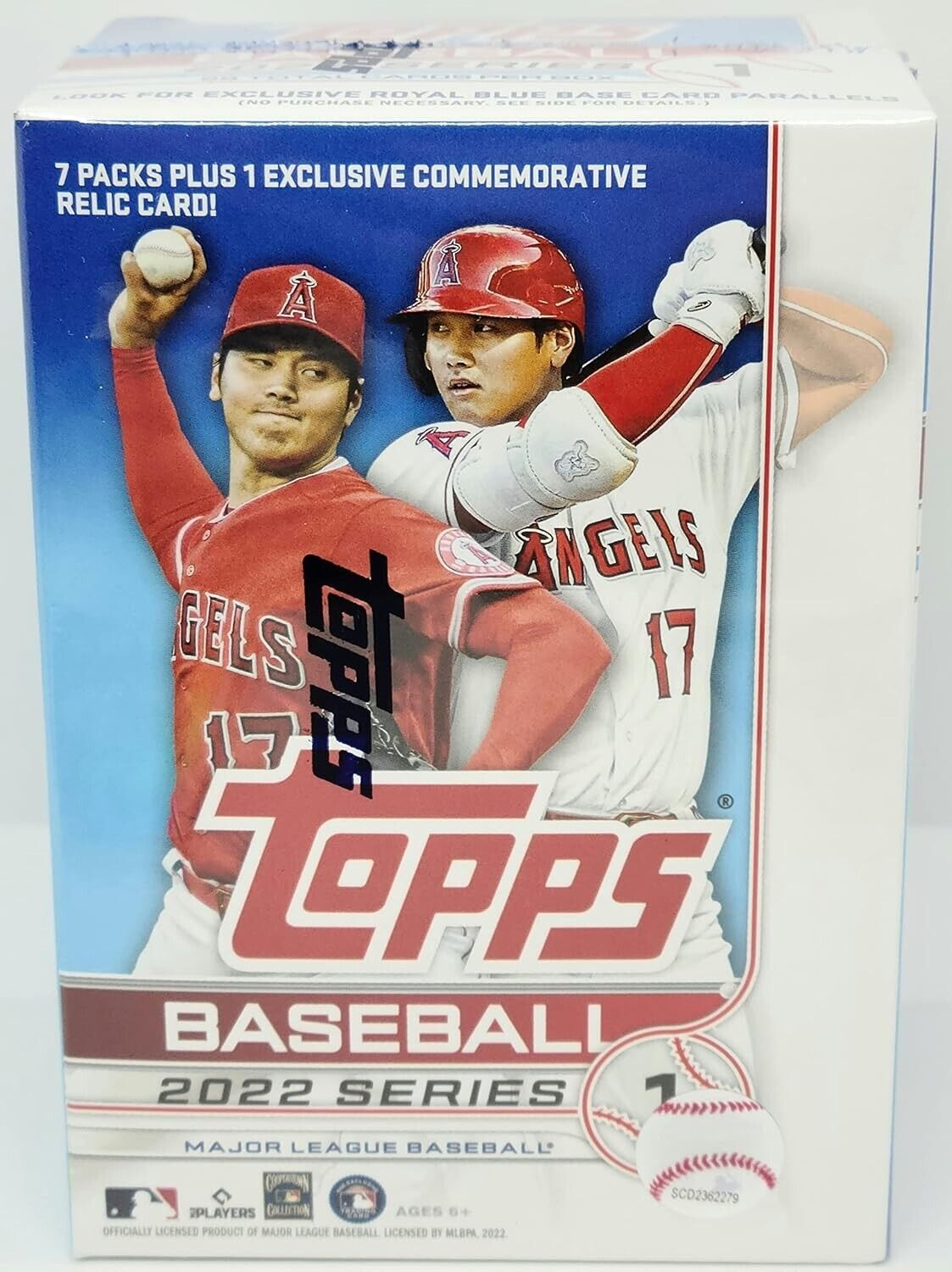 2022 TOPPS SERIES 1 BASEBALL HOBBY BOX BLOWOUT CARDS