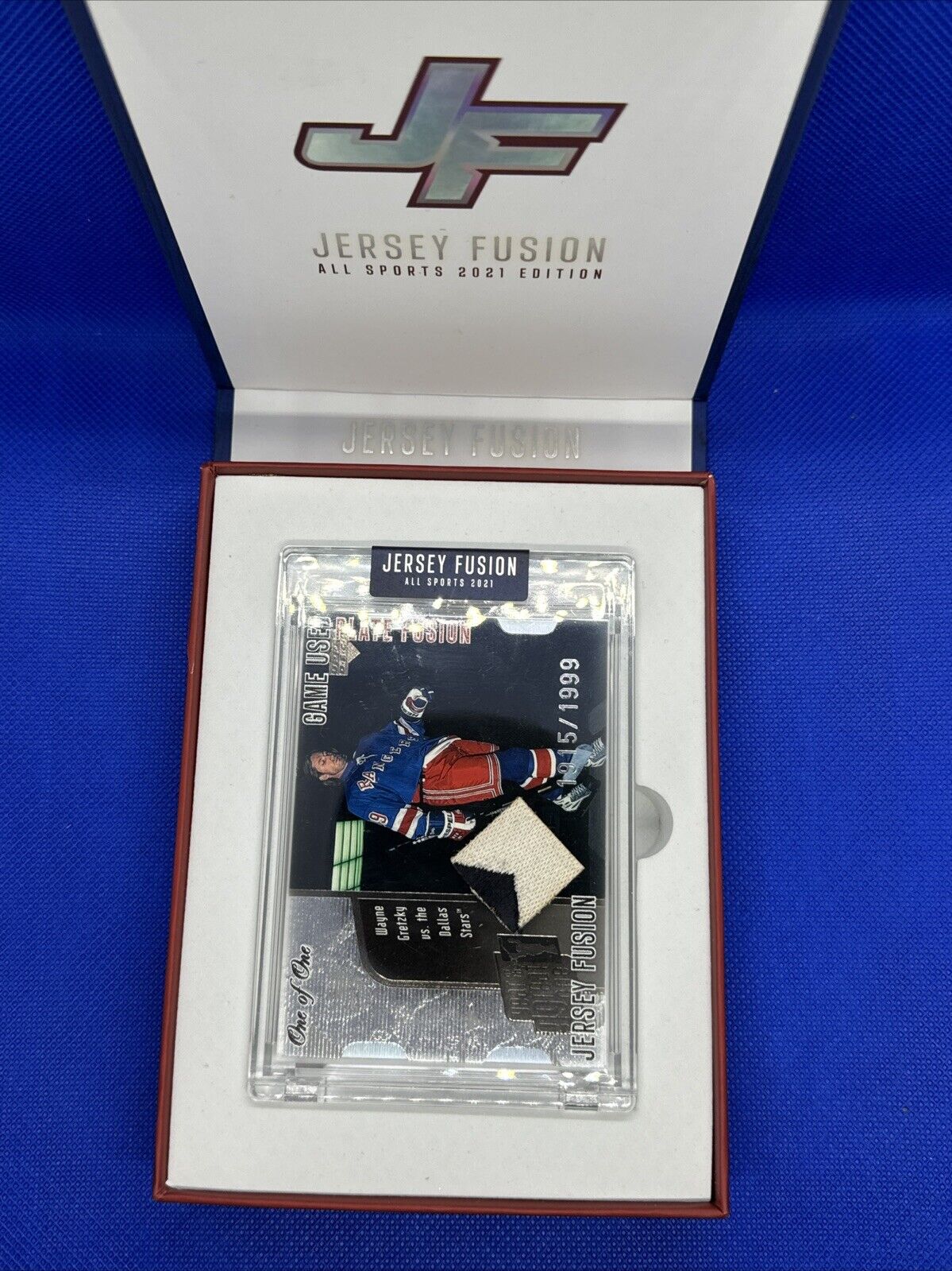 2021 Jersey Fusion All Sports Edition WAYNE GRETZKY Game Used #JF-WG85 /1999