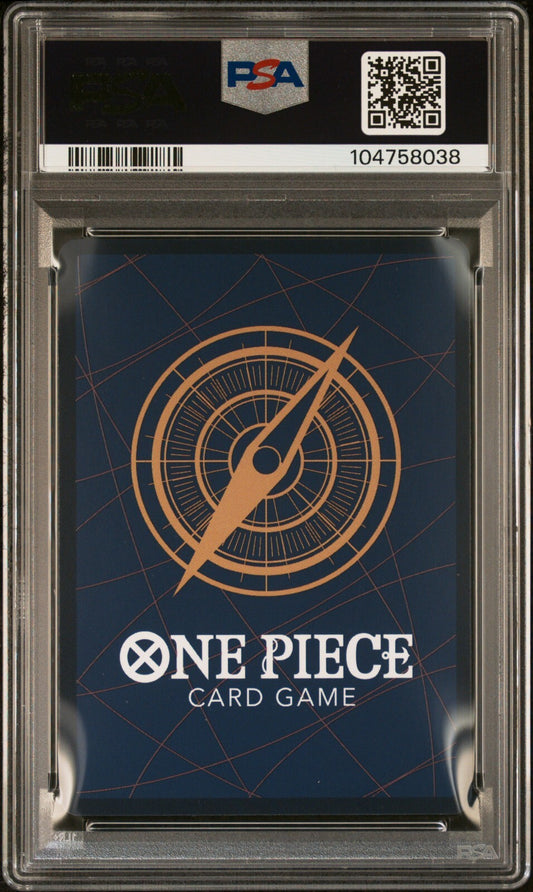 ONE PIECE OP09 - EMPERORS IN THE NEW WORLD 004 SHANKS ALT ART PSA 9