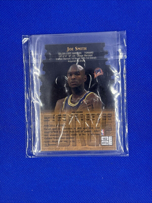 Joe Smith 1997-98 Topps Finest Gold Die-Cut Embossed #162 Warriors NM-MINT Sharp