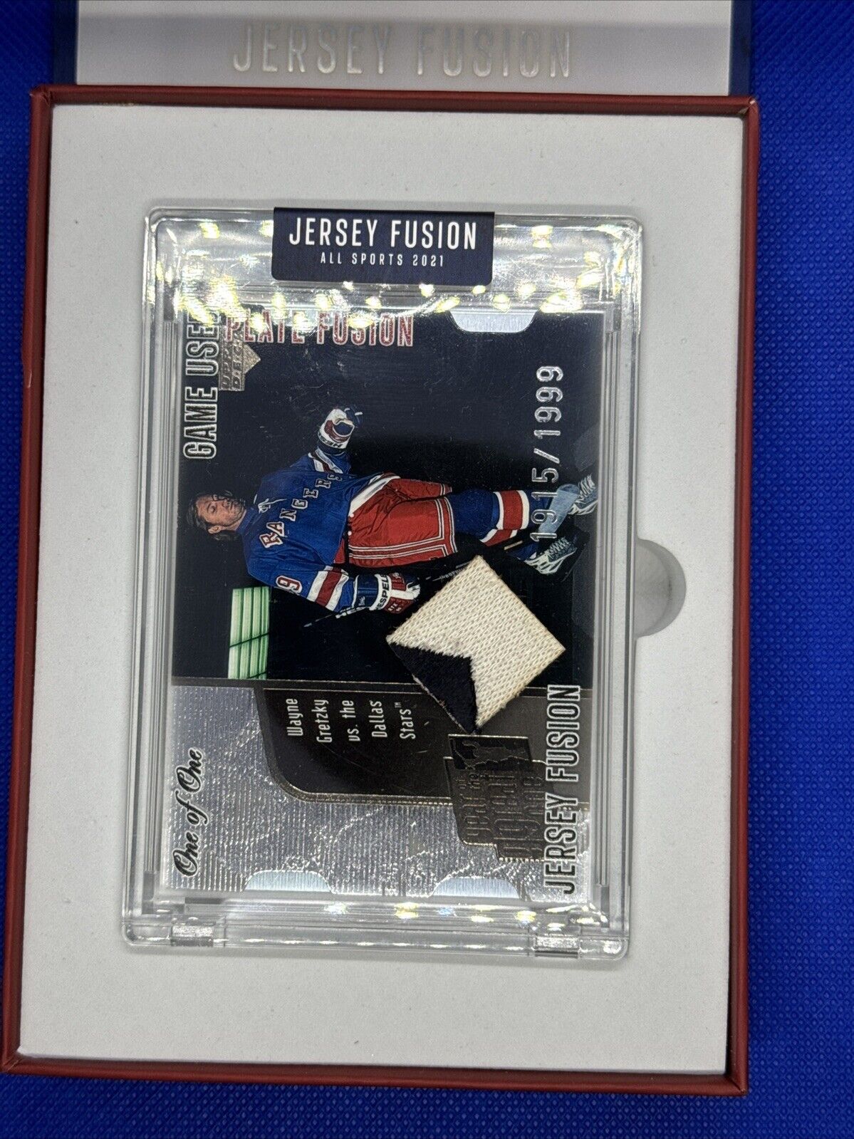 2021 Jersey Fusion All Sports Edition WAYNE GRETZKY Game Used #JF-WG85 /1999