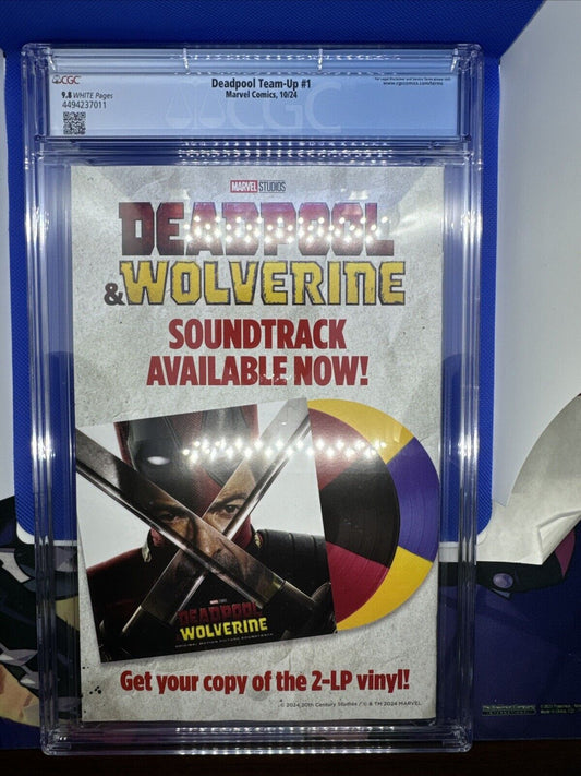 Deadpool Team-Up 1 CGC 9.8 Rob Liefeld Cover