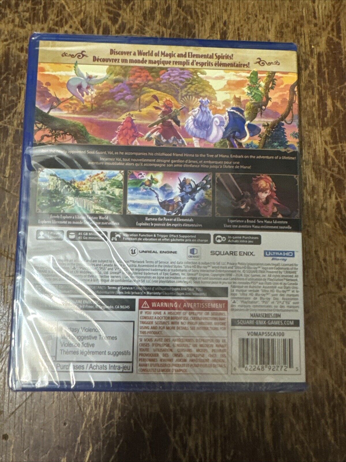 Visions of Mana - PlayStation 5 PS5 Brand New Factory Sealed