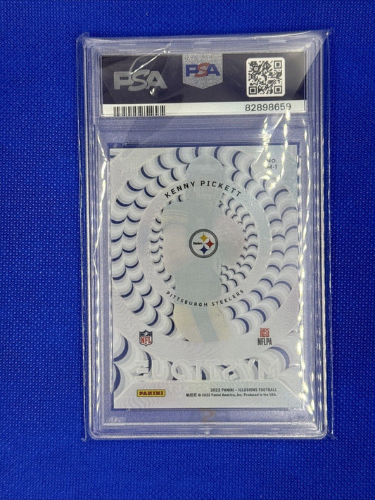 2022 Panini Illusions - Mystique #M-1 Kenny Pickett (RC) PSA Gem Mint 10