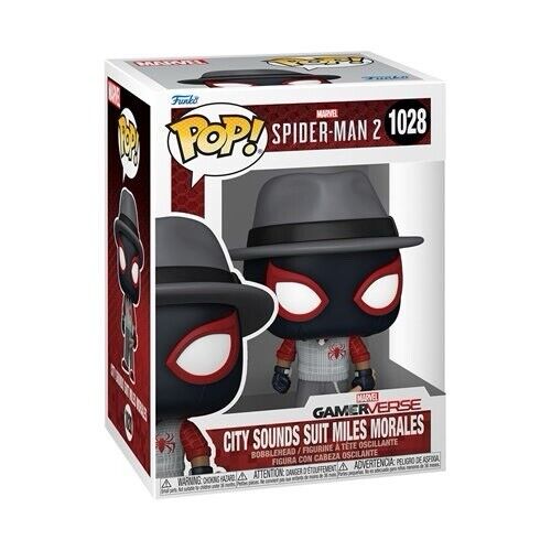 Spider-Man 2 Video Game City Sounds Suit Miles Morales Pop! #1028