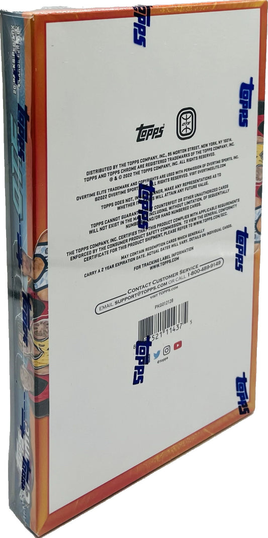 2022-23 Chrome Overtime Elite Basketball Hobby Box