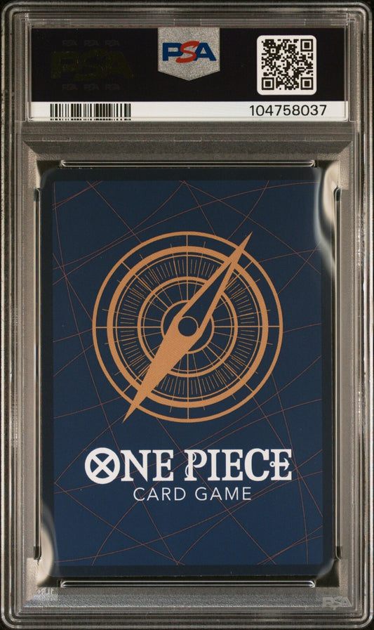 ONE PIECE OP09 - EMPERORS IN THE NEW WORLD 004 ZORO-JUUROU TREASURE RARE PSA 10