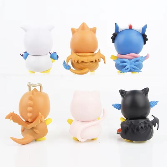 New 6Pcs/Set Pokemon Pikachu as Charizard Mew Figure Toys 7Cm