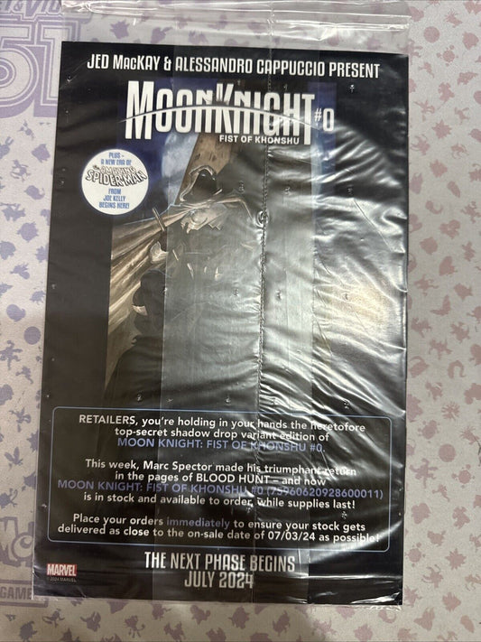 MOON KNIGHT: FIST OF KHONSHU #0 (Marvel Comics, 2024) one-per-store variant