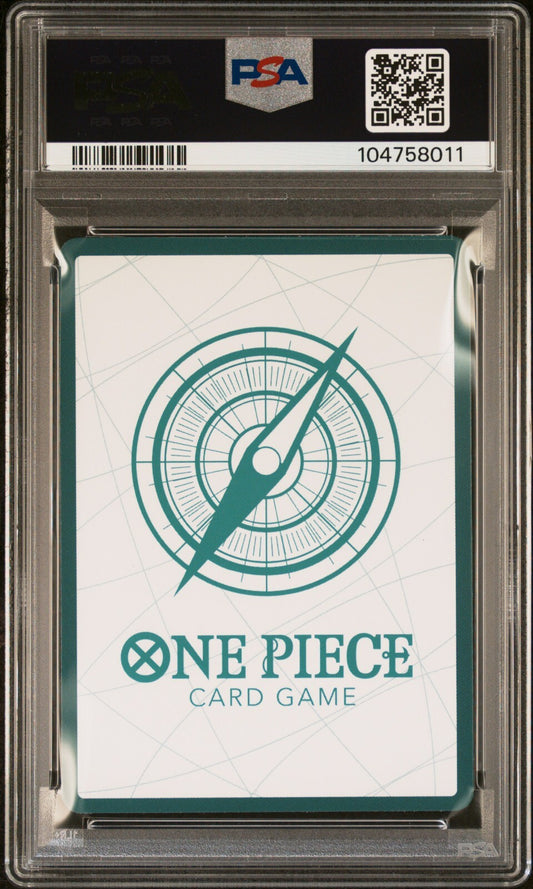 ONE PIECE PRB01 DON!! CARD TRAFALGAR LAW-GOLD PSA 10