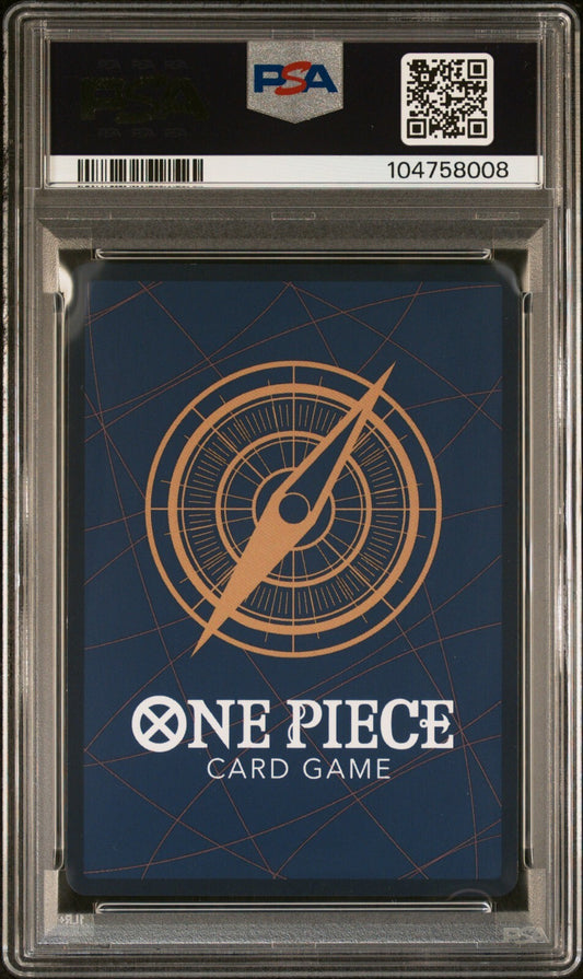 ONE PIECE OP09-EMPERORS IN THE NEW WORLD 119 MONKEY D. LUFFY MANGA ALT ART PSA 9