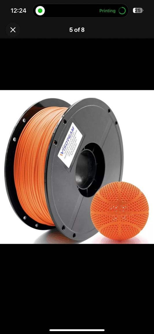 Airless 3d printed Double Wall Basketball