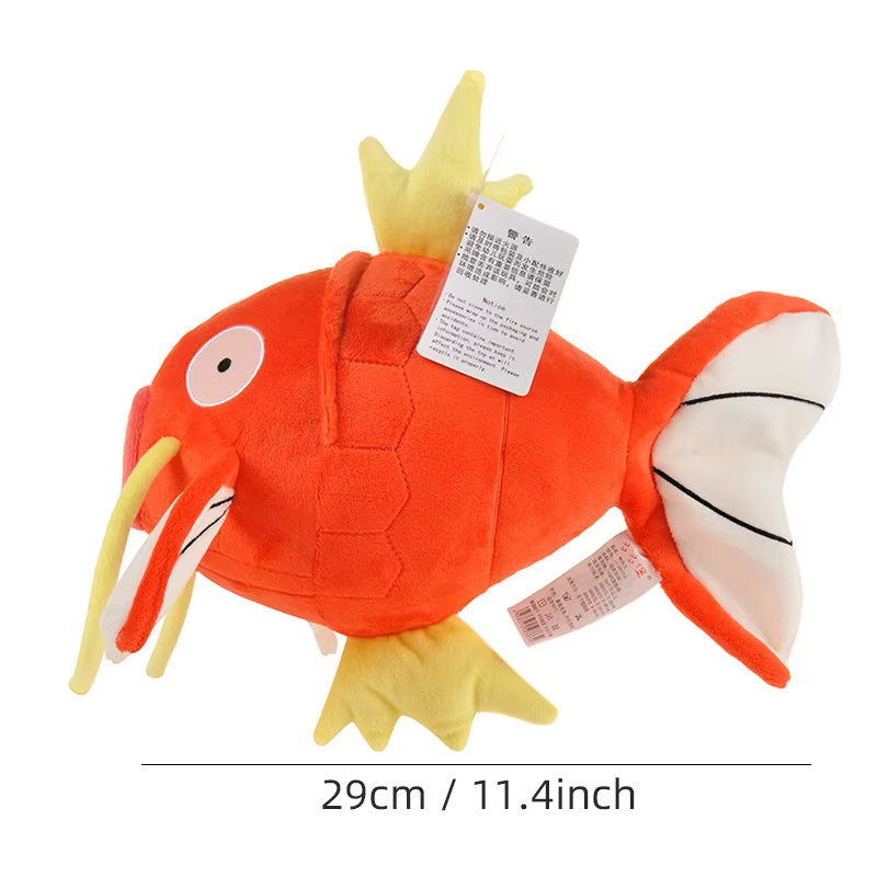 Pokemon Kawaii Magikarp Stuffed Toys Cartoon&Cute the King of Carp Plush Dolls T
