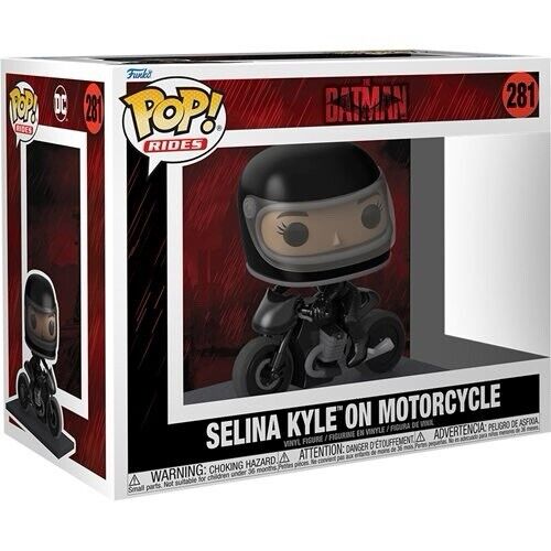 Funko The Batman Selina Kyle on Motorcycle Deluxe Pop! Vinyl Vehicle