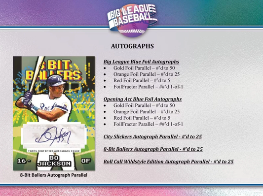 2023 Big League Baseball - Hobby Box