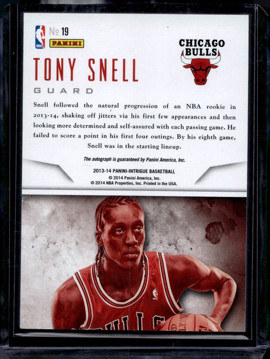 2013-14 Panini Intrigue Impact Rookie Auto #19 Tony Snell /149 (AU, RC)