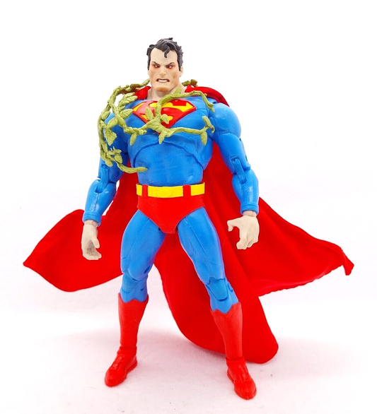 SU-MF-C-SUP3: 1/12 Red Wired Cape with Logo for Mcfarlane Hush Superman