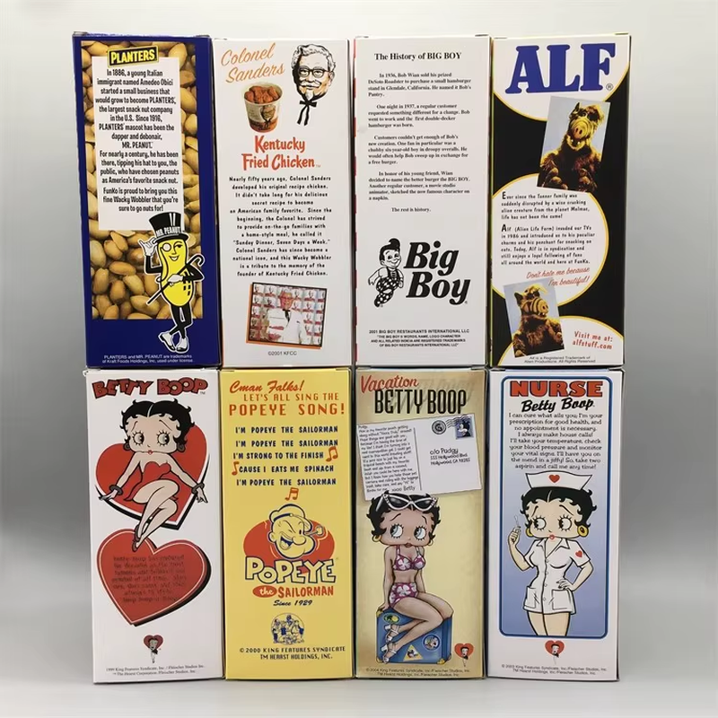 Sexy Betty Figurine Popeye the Sailor Man Anime Figure Bobblehead Mr. Peanut Kfc