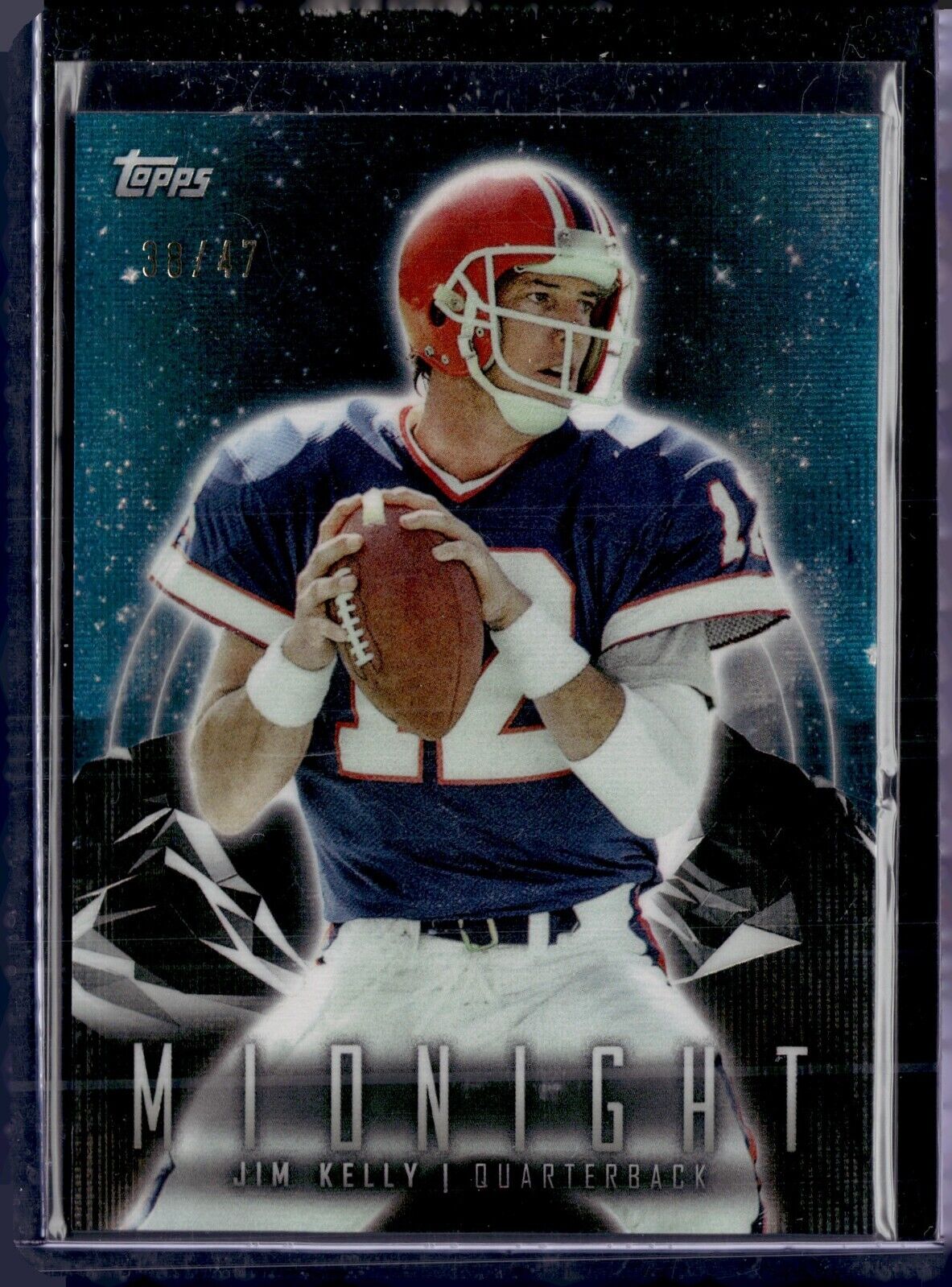 2023 Topps Composite - Midnight #305 Jim Kelly (Moon Beam) /47