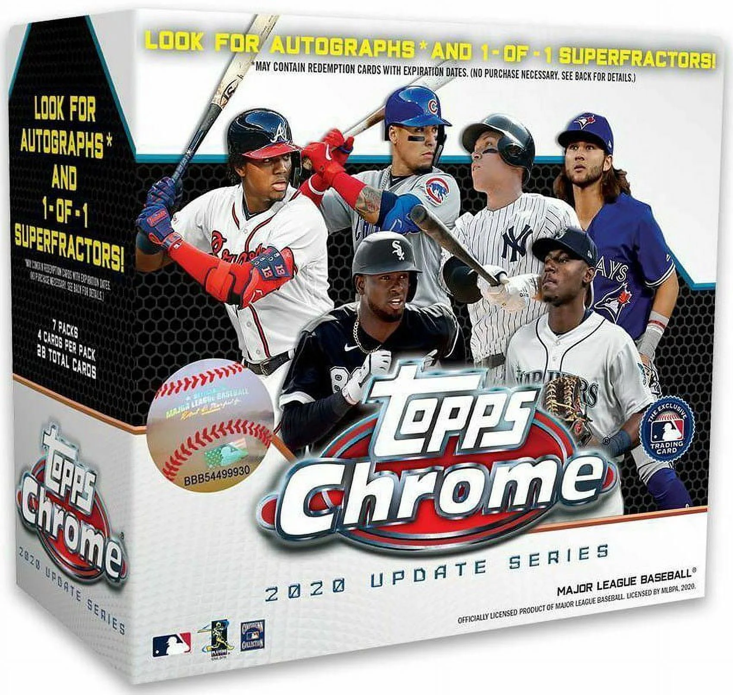 2020 Chrome Update Baseball Mega Box