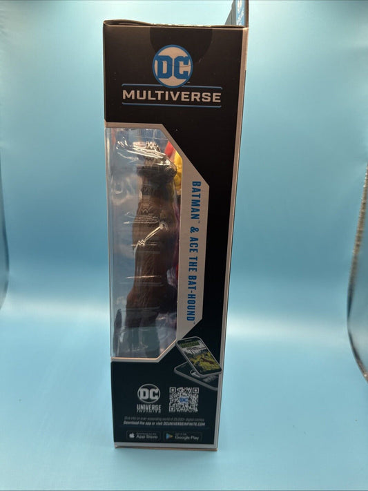 DC Multiverse BATMAN & ACE THE BAT-HOUND Silver Age McFarlane Platinum Edition