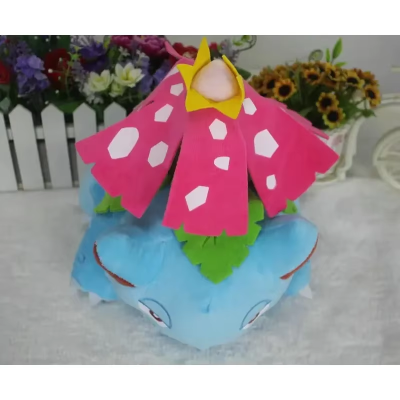 Pokemon Venusaur Plush Doll Toys Kawaii Cartoon Venusaur Figure Pendant Soft Plu