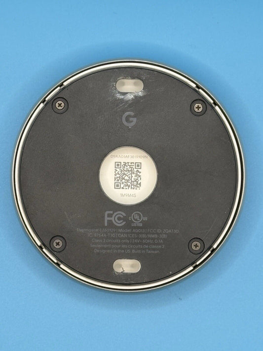 Google Nest Thermostat E260129 Model A0013 Smart Learning Programmable Ceramic