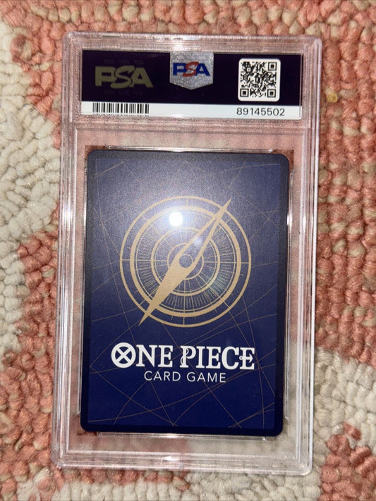 2023 One Piece Kingdoms of Intrigue 100 Capone "Gang" Bege Alternate Art PSA 10