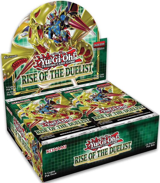 Yugioh Trading Card Game Rise of the Duelist Booster Box (24 Packs)