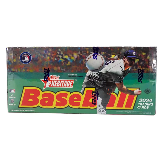 MLB 2024 Heritage Baseball Trading Card Hobby Box (24 Packs per Box) - Shohei O