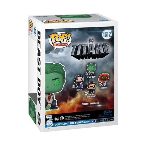 FUNKO Pop! • DC TITANS • Beast Boy #1512 • Ships Free