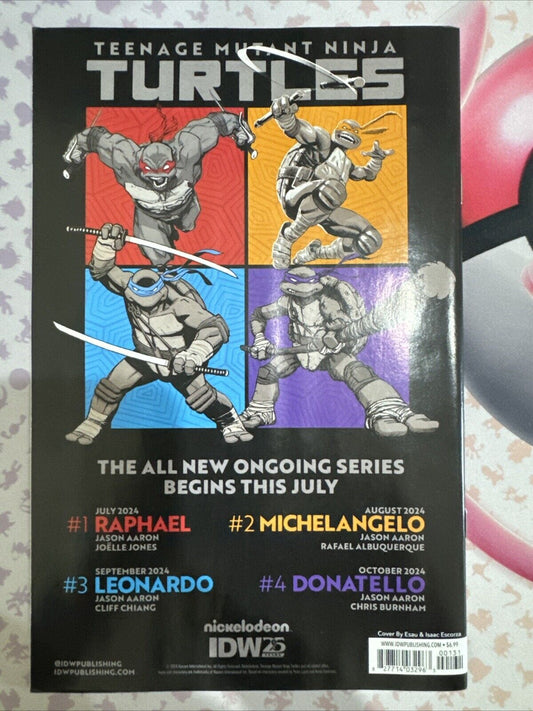 IDW Teenage Mutant Ninja Turtles Alpha CVR C by (CA)Escorza Brothers (W)J. Aaron