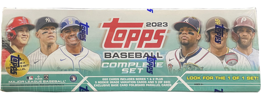 Topps 2023 Baseball Complete Set - 660 Cards