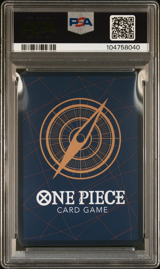 ONE PIECE OP09 - EMPERORS IN THE NEW WORLD 069 TRAFALGAR LAW ALT ART PSA 10