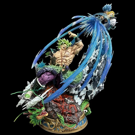 Dragon Ball Z Broly VS Gogeta SSB Action Figure 20Cm COLLECTIBLE STATUE Anime