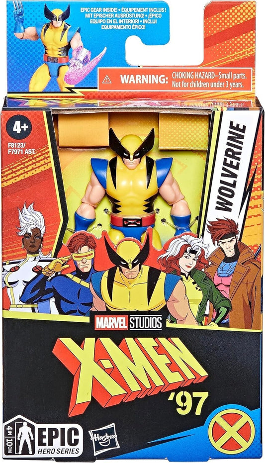 X-MEN '97 | Epic Hero Series | WOLVERINE | 4-Inch Action Figure