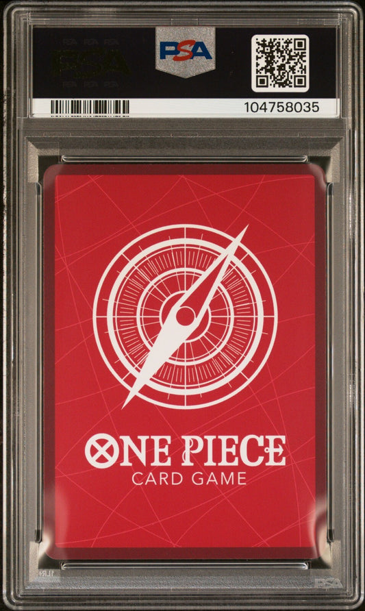 ONE PIECE OP09 - EMPERORS IN THE NEW WORLD 062 NICO ROBIN ALT ART LEADER PSA 10