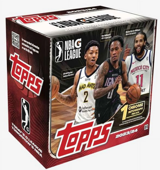NBA 2023/24 G-LEAGUE BASKETBALL Trading Card HOBBY Box (4 Packs)