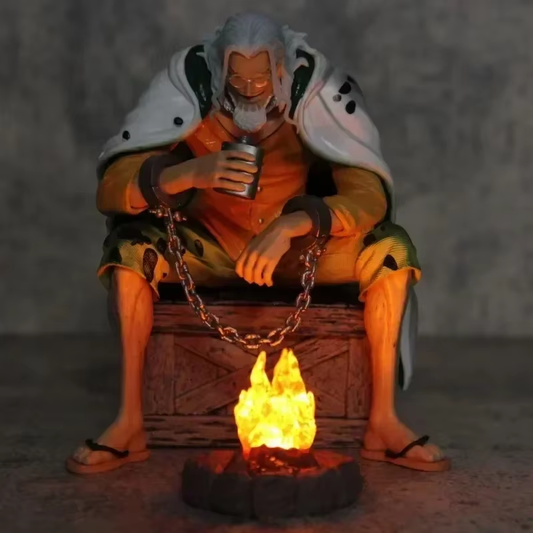 Anime Figure Figurine One Piece Action Figure Silvers Rayleigh Model