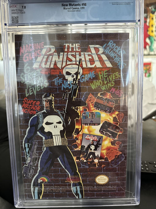 The New Mutants #98 CGC 7.0 (Marvel Comics February 1991) NEWSSTAND