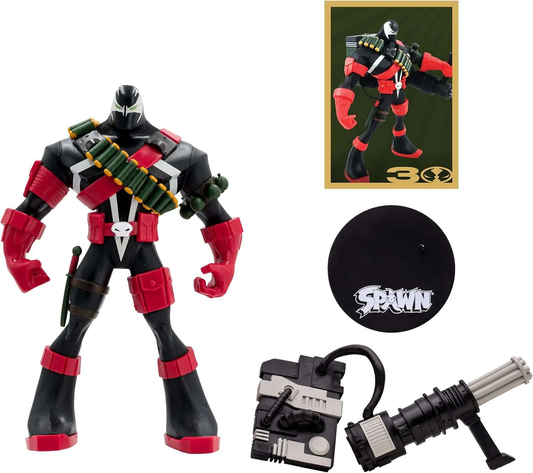 Spawn 30Th Anniversary 7 Inch Action Figure - High School Spawn
