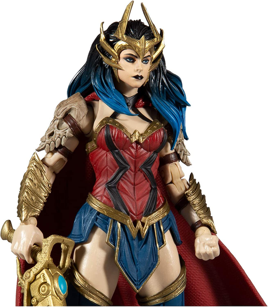- DC Multiverse Dark Nights: Death Metal Wonder Woman 7" Action Figure with Buil