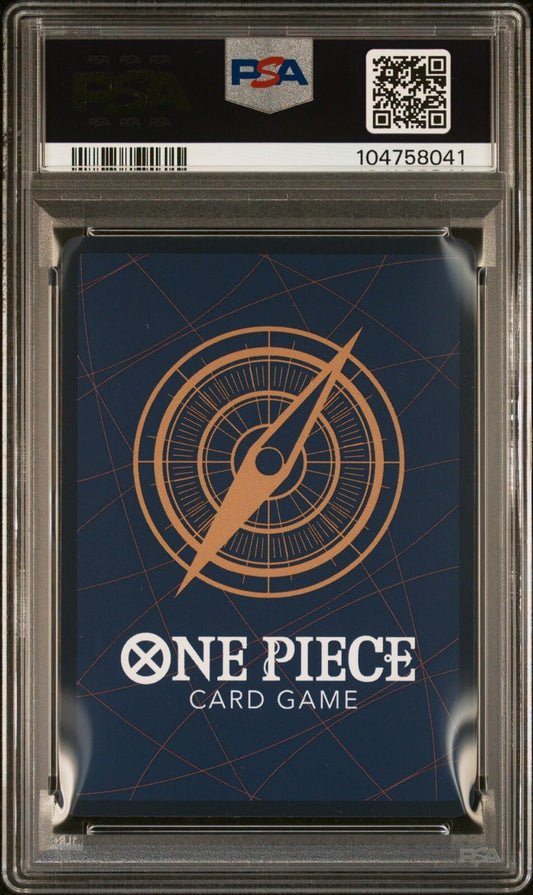 ONE PIECE OP09 - EMPERORS IN THE NEW WORLD 069 TRAFALGAR LAW ALT ART PSA 10