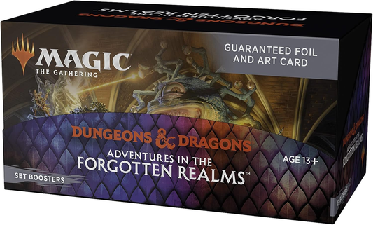 Magic: the Gathering Adventures in the Forgotten Realms Set Booster Box | 30 Pac