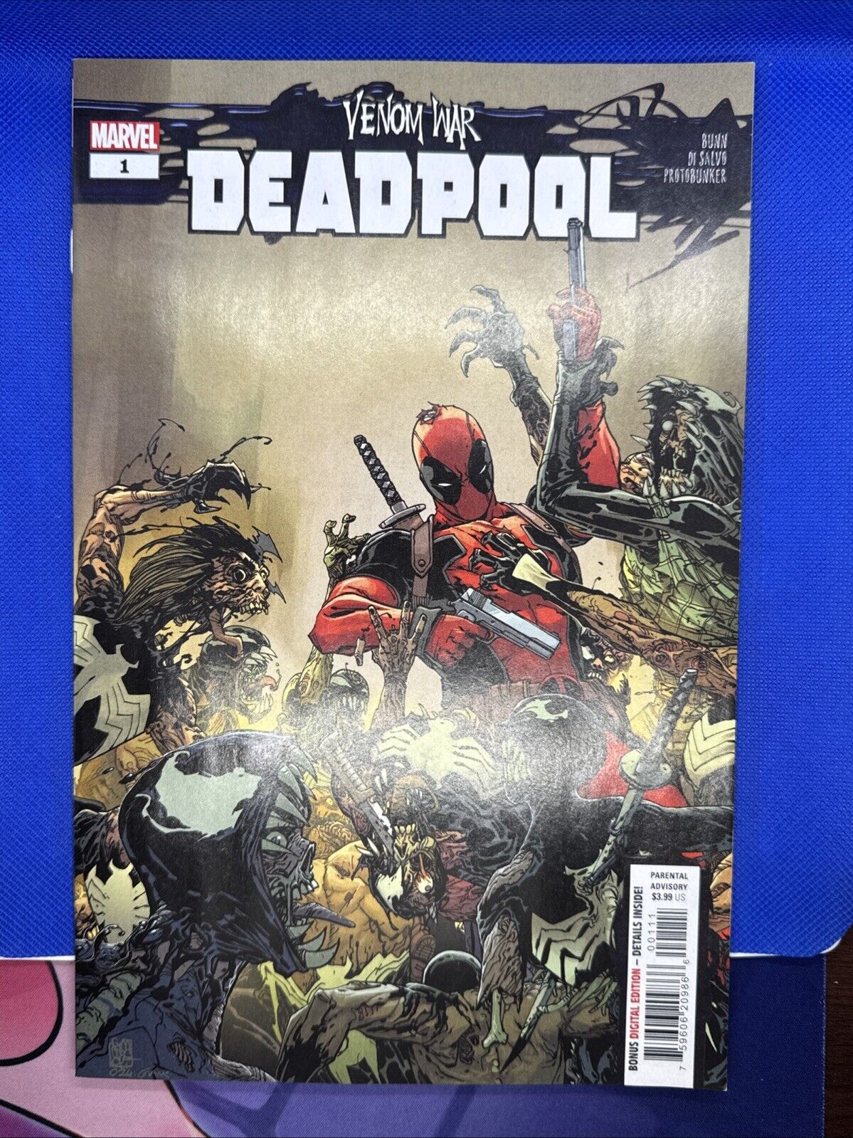 Venom War Deadpool #1 Unread Bagged & Boarded 🐶